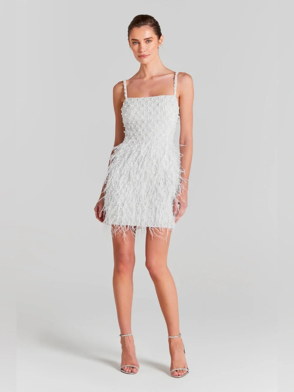 Nadine Merabi Carrie White Dress 6